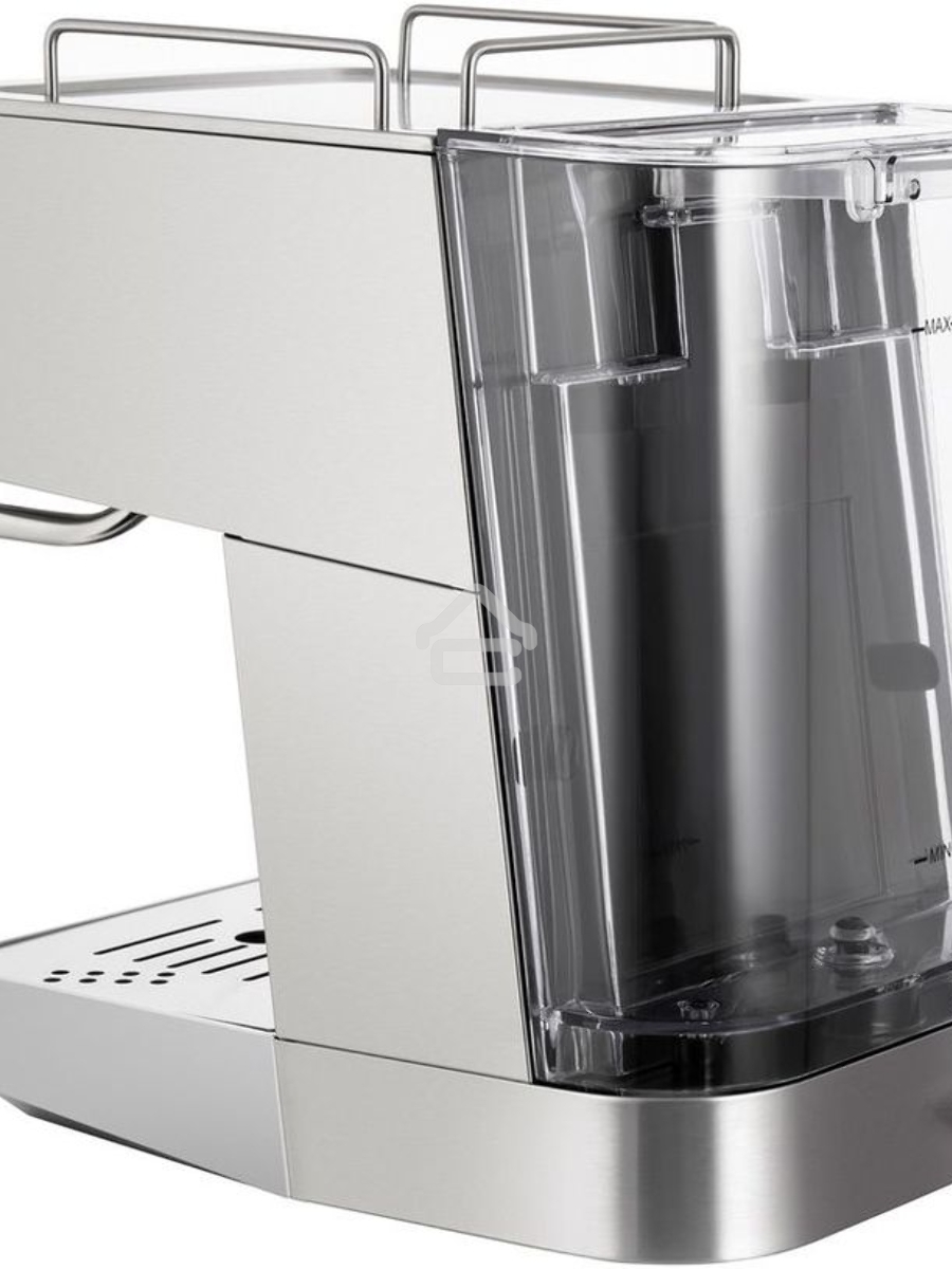 Кофеварка рожковая Maunfeld MF-721S PRO нержавеющая сталь, исп. кофе - молотый/чалды, 1.5 л, 1140 Вт, 15 Бар.