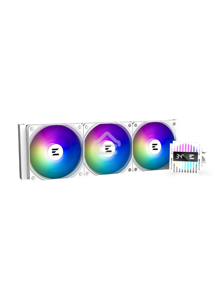 СВО для процессора Zalman ALPHA2 A36 белый 120мм алюминий+медь 2000rpm 29.7db 4-pin 350W