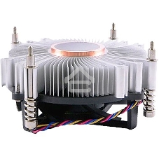 Кулер для процессора ADVANTECH 1960053207N001 серебристый, 120 мм, алюминий/медь, 4400 об/мин, 3 pin, 65 Вт, 46 мм