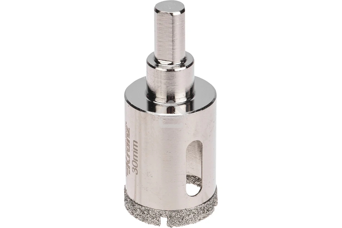 Коронка алмазная Kranz 30 мм с центровочным сверлом