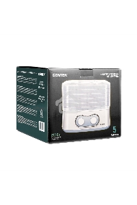 Сушилка для овощей Centek CT-1659 (белый), ОБЪЕМ 5 л, 270Вт, 5 поддонов, механическое управление