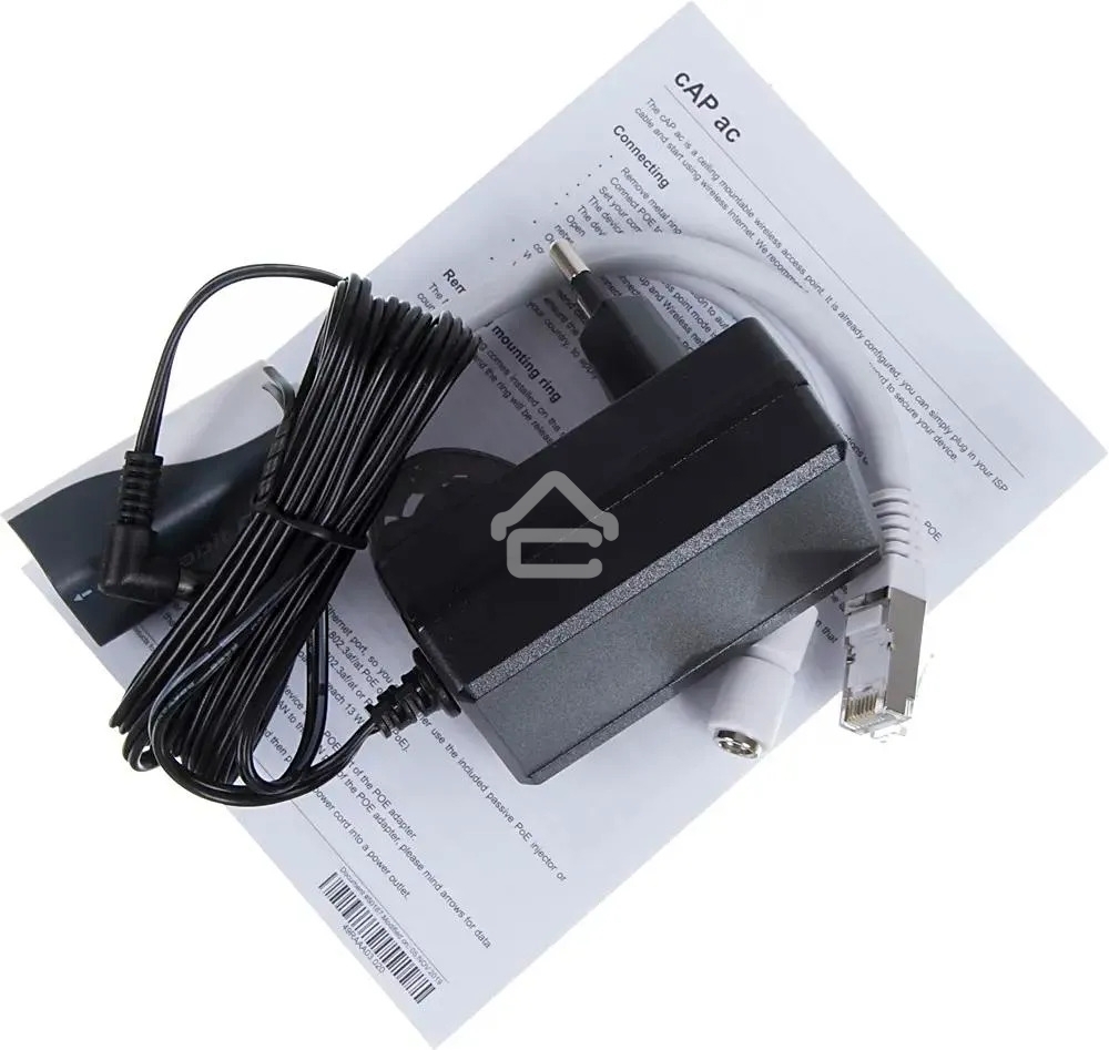 Точка доступа Mikrotik cAP ac (RBcAPGi-5acD2nD), 2.4/5ГГц, 802.11ac, 2х10/100/1000