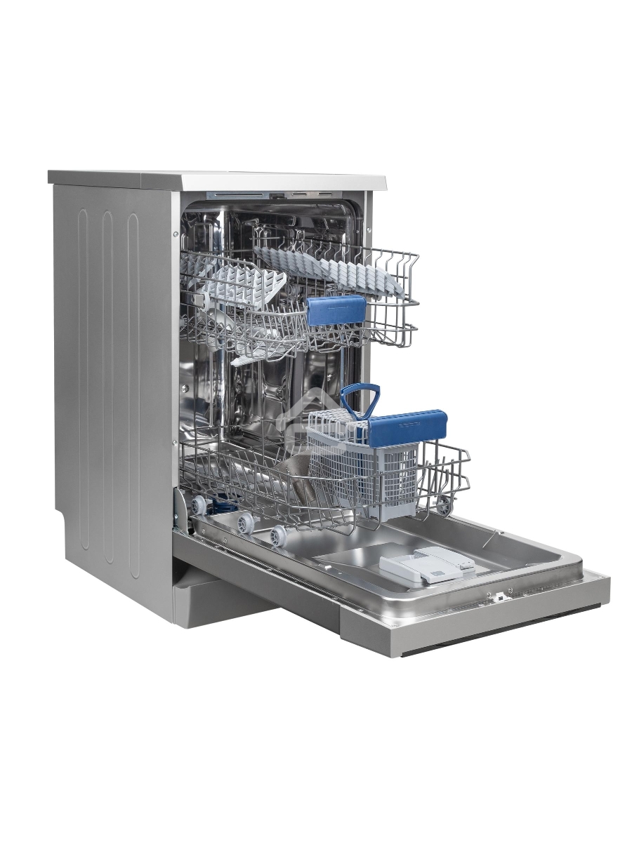 Посудомоечная машина DeLonghi DDWS 465 X Callisto, серебристая, 44.8 см, 10 компл., 52 дБ, класс A++