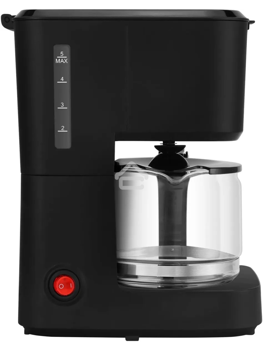 Кофеварка капельная Vitek VT-8386 черный, исп. кофе - молотый, 0,75 л, 630 Вт
