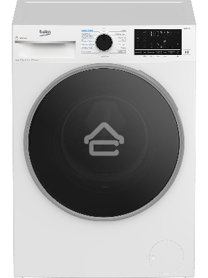 Стирально-сушильная машина Beko B3DFR57H23W белый, загрузка фронтальная 7,5 кг, 1200 об/мин., класс: В