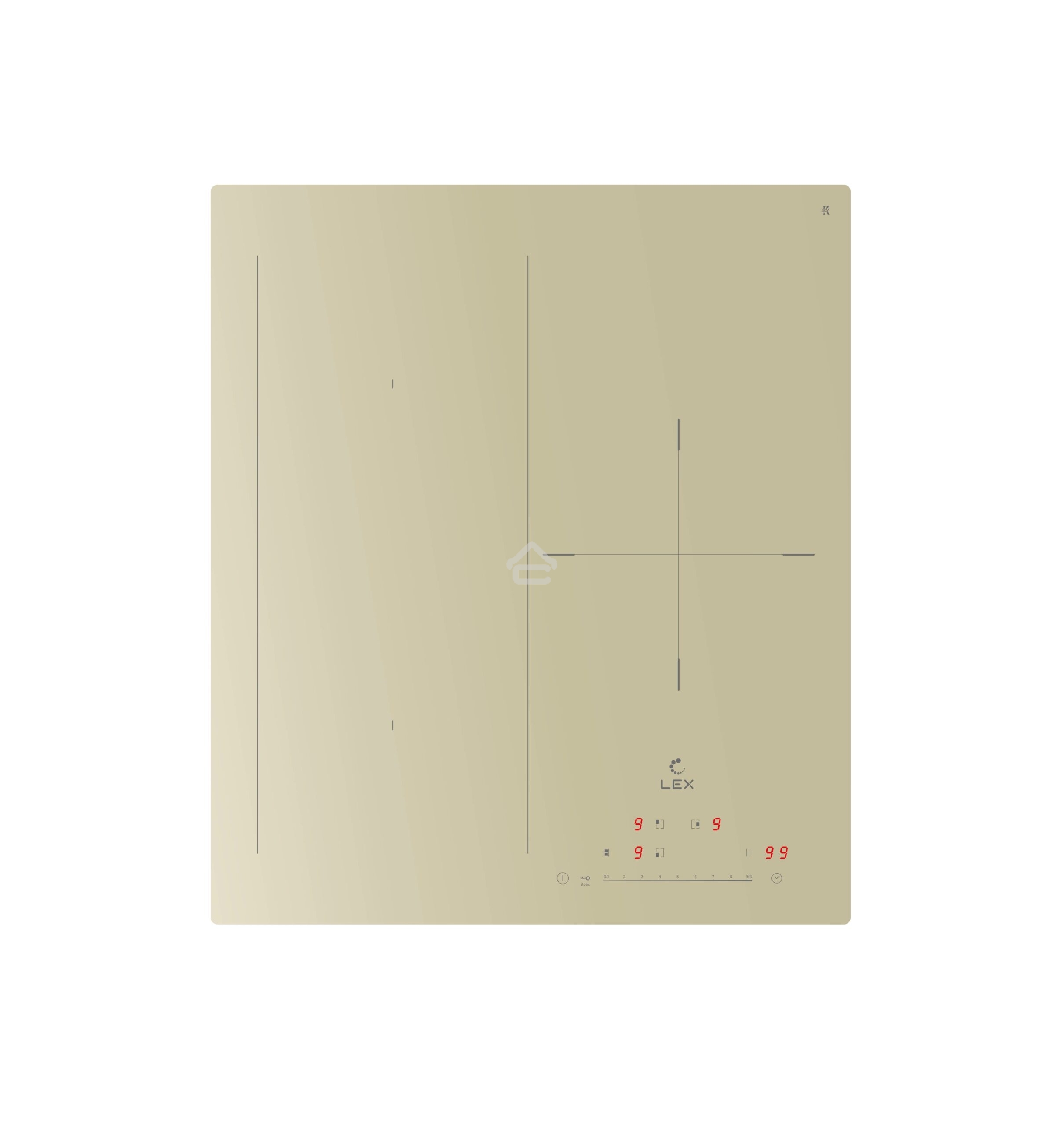 Индукционная варочная поверхность LEX EVI 431A IV независимая, слоновая кость