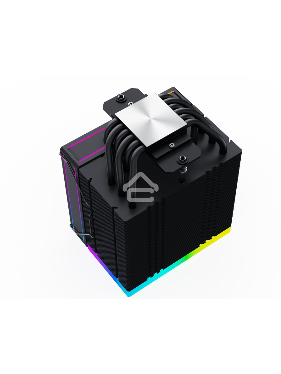 Кулер ID-Cooling Frozn A610 ARGB черный 120мм алюминий+медь 2000rpm 30db 4-pin 250W 155мм