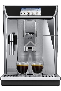 Кофемашина автоматическая DeLonghi ECAM650.75.MS металлик/черный, исп. кофе - молотый/зерновой, 2 л, 1450 Вт, 19 Бар.