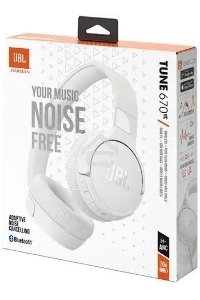 Наушники JBL Tune 670NC  Bluetooth  накладные  белый