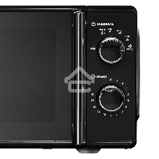 Микроволновая печь BBK 17MWS-794M/B-M черный, 17 л, 700 Вт, поворотный механизм