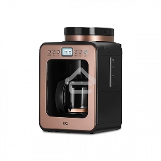 Кофеварка капельная BQ CM7001 Rose Gold-Black со встроенной кофемолкой, исп. кофе - молотый/зерновой, 0.6 л, 600 Вт.