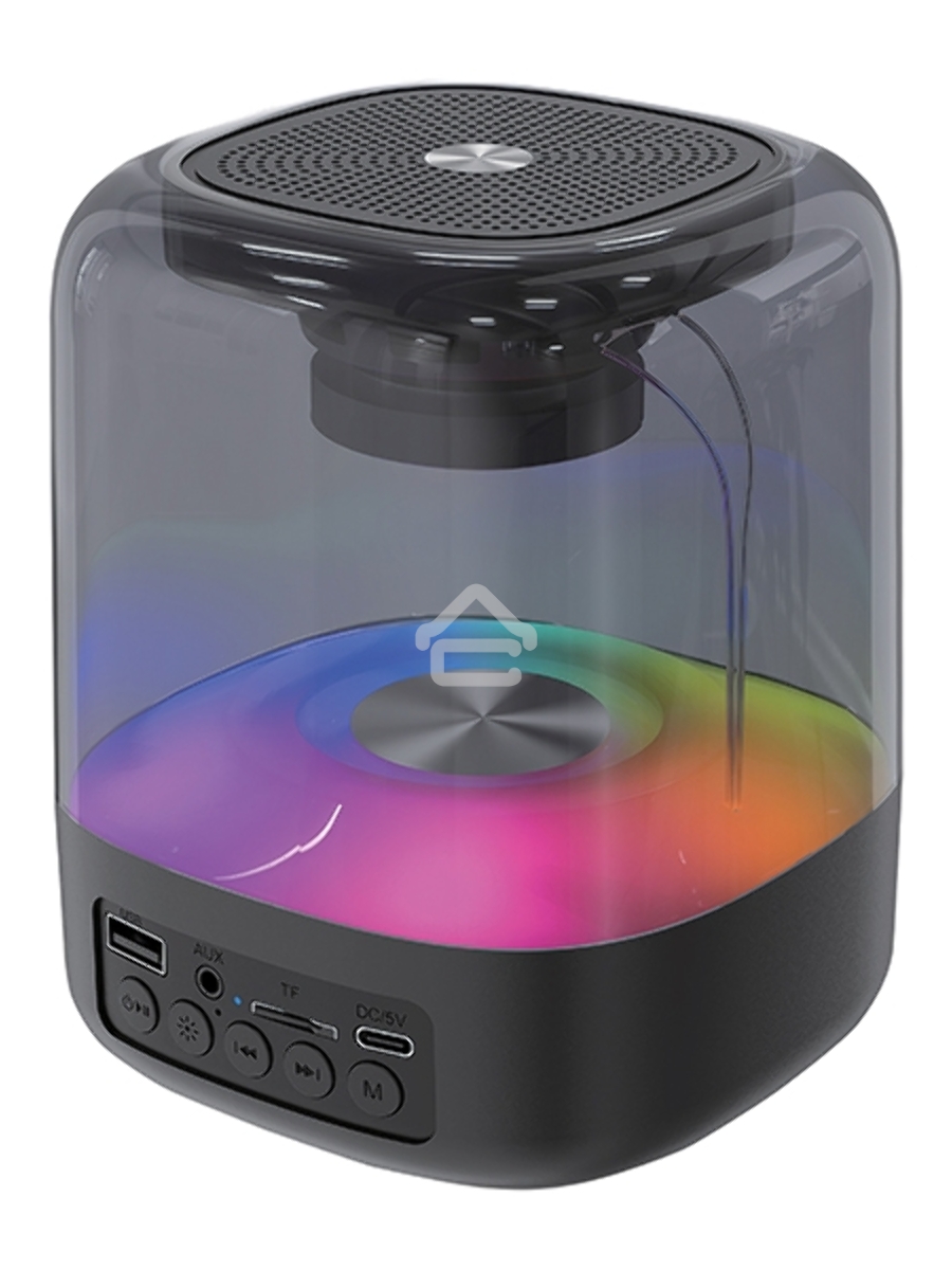 Акустическая система QUMO Plasma ВТ 0082 5 ВТ  объемное звучание  RGB подсветка