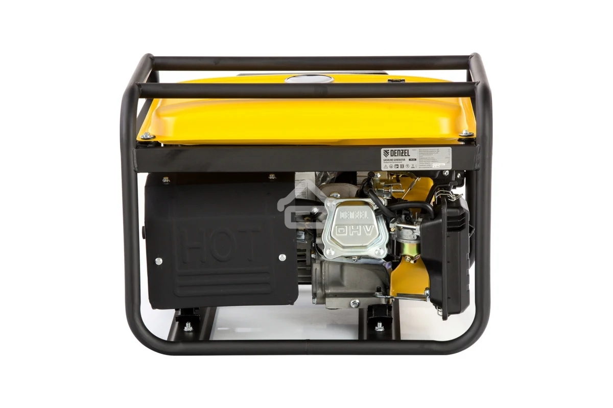 Электрогенератор бензиновый Denzel PS 33, 3.3 кВт, 85 дБ, 41 кг