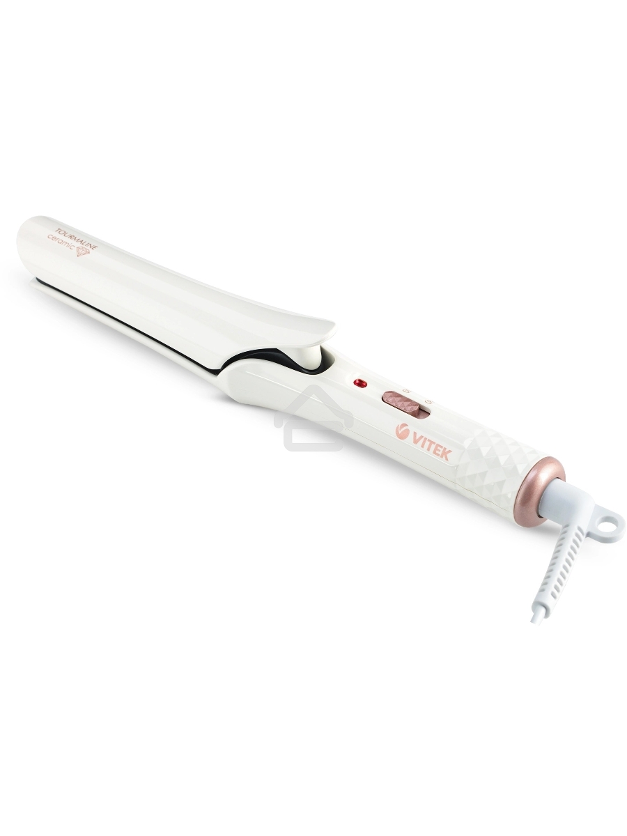 Выпрямитель Vitek VT-8406 25Вт белый макс.темп.:200С покрытие:керамико-турмалиновое