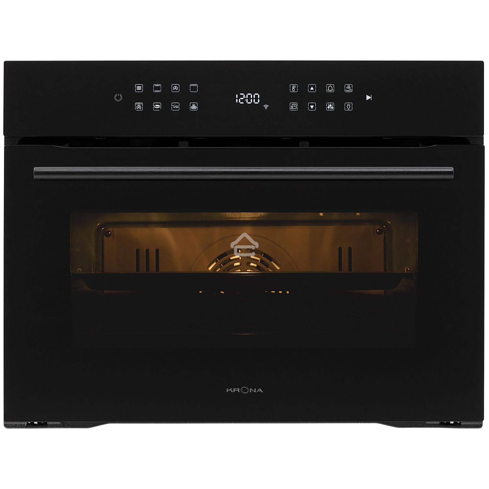 Духовой шкаф электрический Krona ONYX 45H BL/BL черный