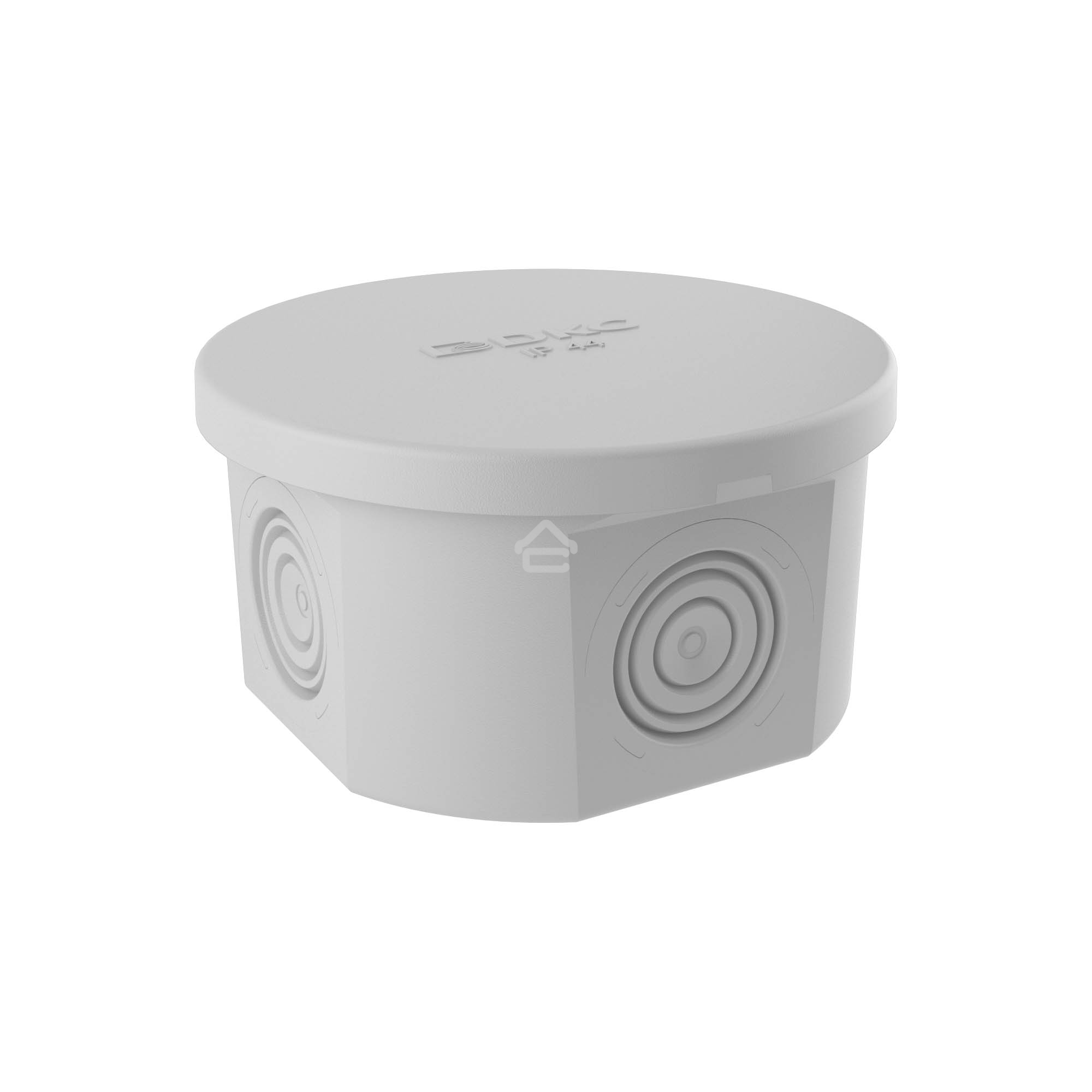 Коробка ответвит. DKC 53500 с кабельными вводами. IP44. д.65х35мм