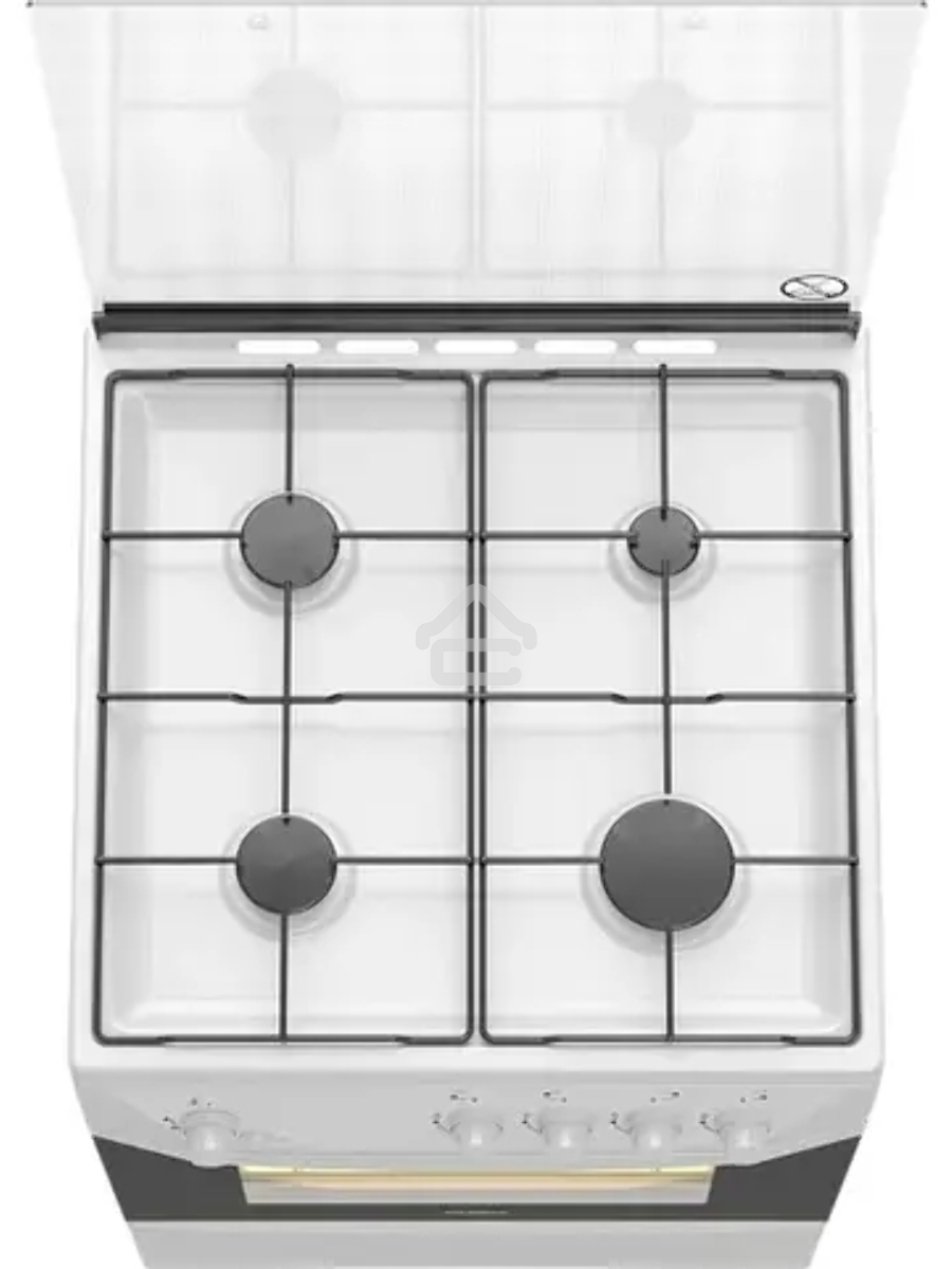 Плита газовая Darina 1D GM141 007 W белый, конфорок 4 шт, духовка 50 л, 60 см x 85 см x 60 см