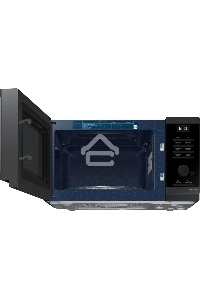 Микроволновая печь Samsung MS23DG4504AGBW черная сталь, 23 л, 800 Вт, переключатели - кнопки/поворотный механизм