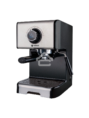 Кофеварка Vitek VT-1518 BK, черный, исп. кофе - молотый, 1.2л, 1200вт, 15 бар