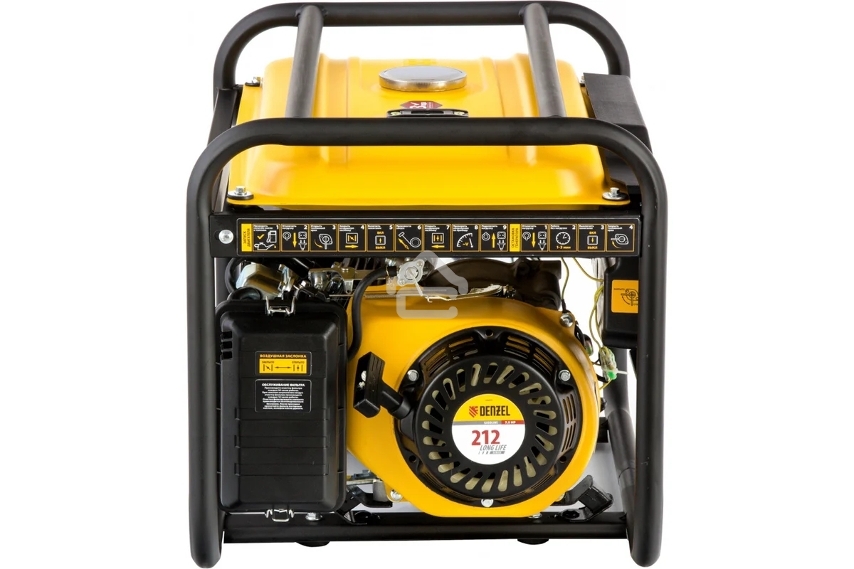 Электрогенератор бензиновый Denzel PS 33, 3.3 кВт, 85 дБ, 41 кг