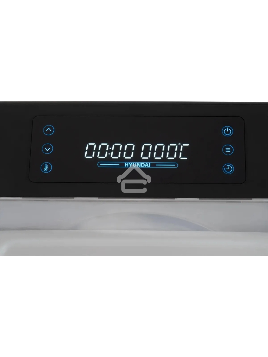 Сушка для фруктов и овощей Hyundai HYFD-8800 12под. 600Вт черный