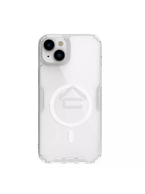 Чехол Nature TPU Pro Magnetic Case, белый, (AP IP15)