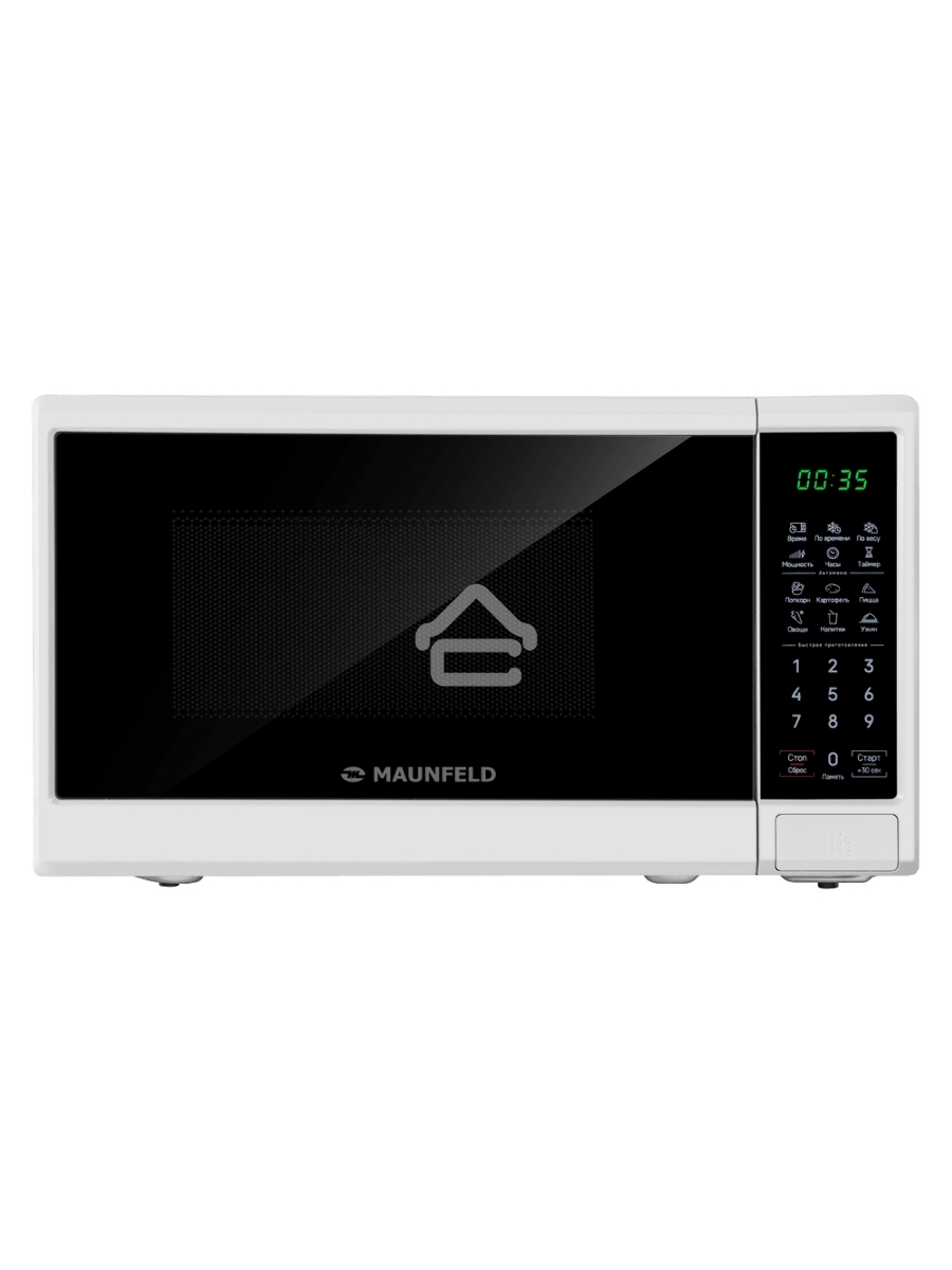 Микроволновая печь MAUNFELD MFSMO720EW07 белый, 20 л, 700 Вт, переключатели - сенсор
