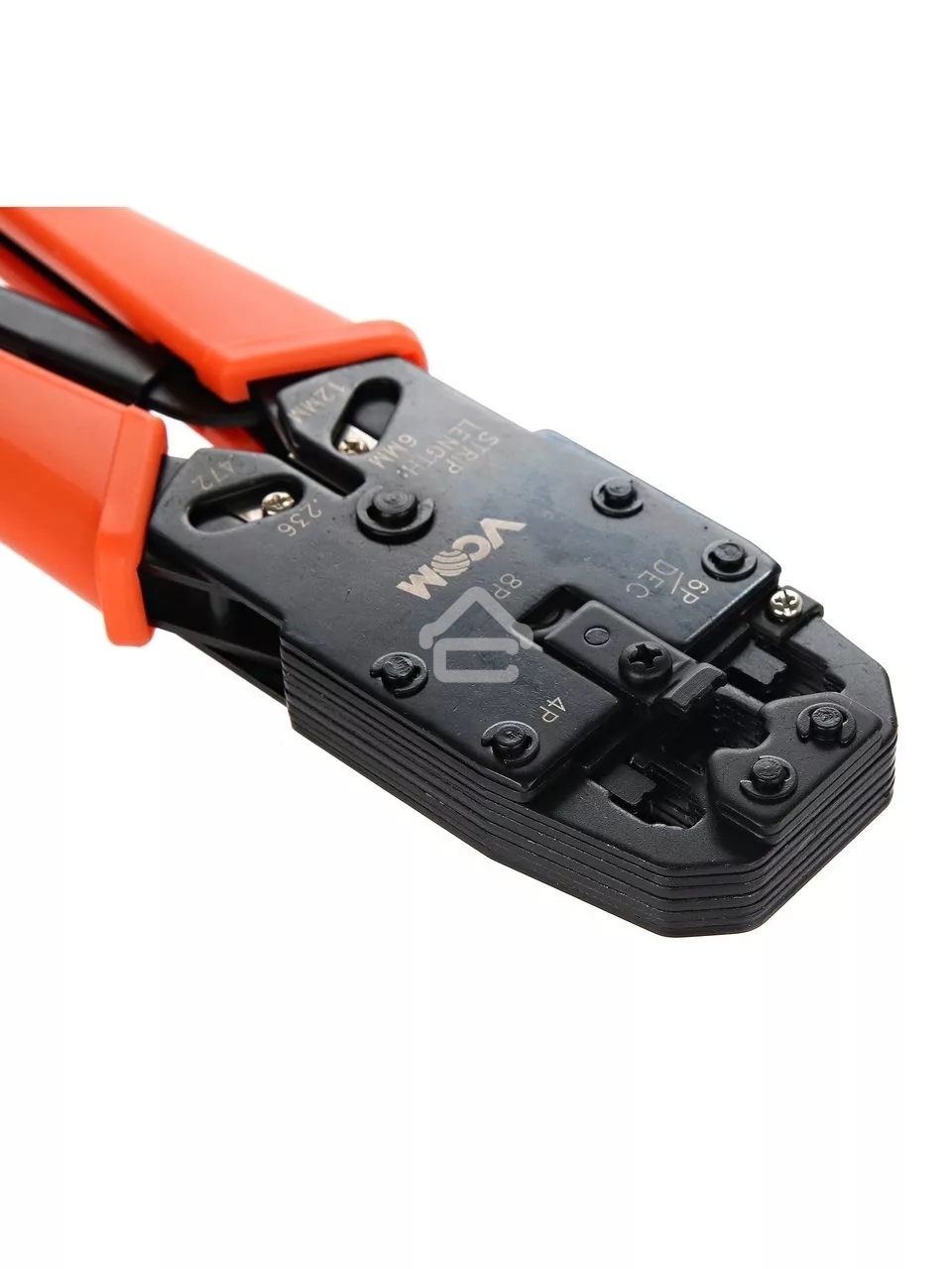 Монтажный инcтрумент VCOM D1903 Клещи обжимные 4P/6P/8P 