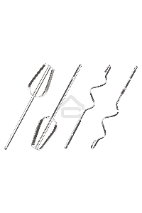 Миксер ручной Scarlett SC-HM40S03 200Вт белый/синий