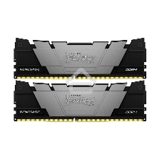 Оперативная память Kingston Fury Renegade, DDR4, 64GB (2x32 GB), 3200 MHz, CL16, DIMM, с радиатором, черный