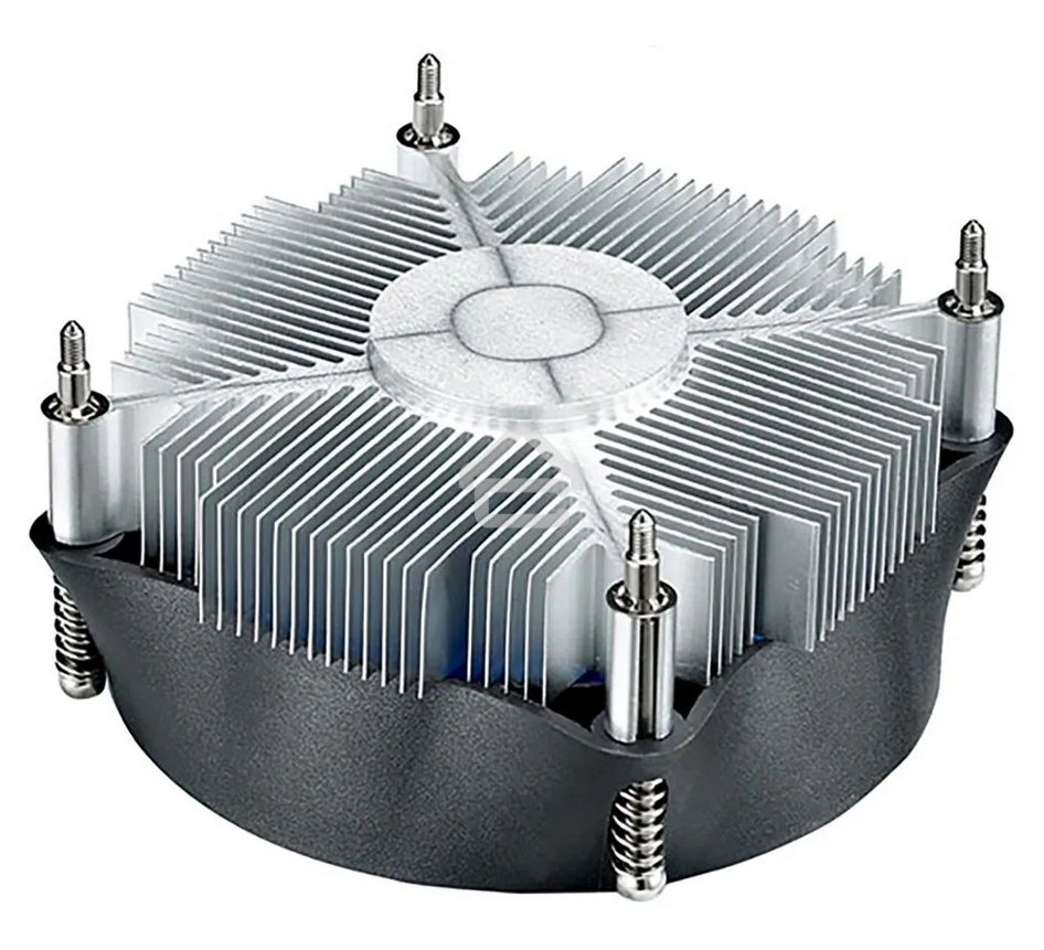 Кулер DEEPCOOL T15P OTDP-ICAS-T15P черный/синий 100мм алюминий 2800rpm 36db 4-pin 65W 46мм
