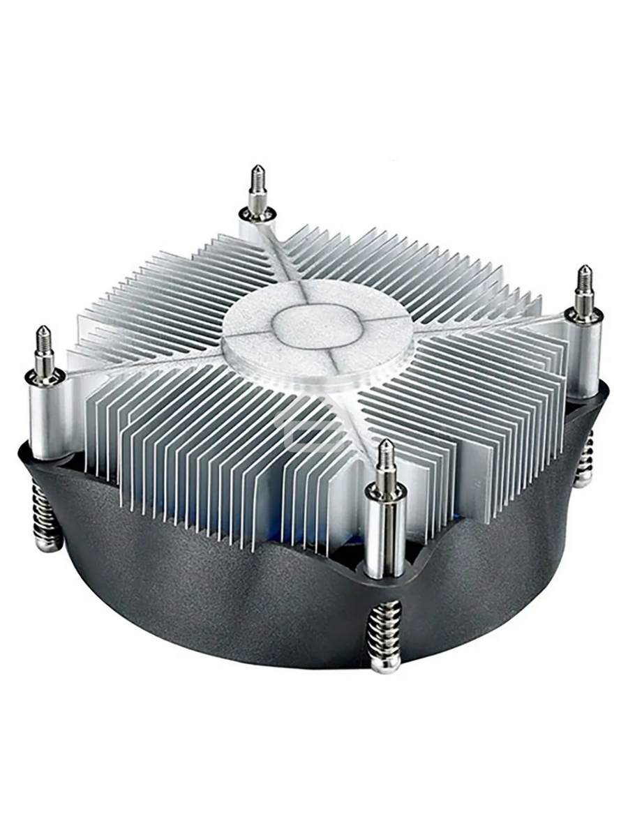 Кулер DEEPCOOL T15P OTDP-ICAS-T15P черный/синий 100мм алюминий 2800rpm 36db 4-pin 65W 46мм