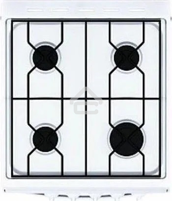 Плита газовая Лада Nova RG 24042 W белый, конфорок 4 газовых, духовка 50 л, 50 см x 85 см x 60 см