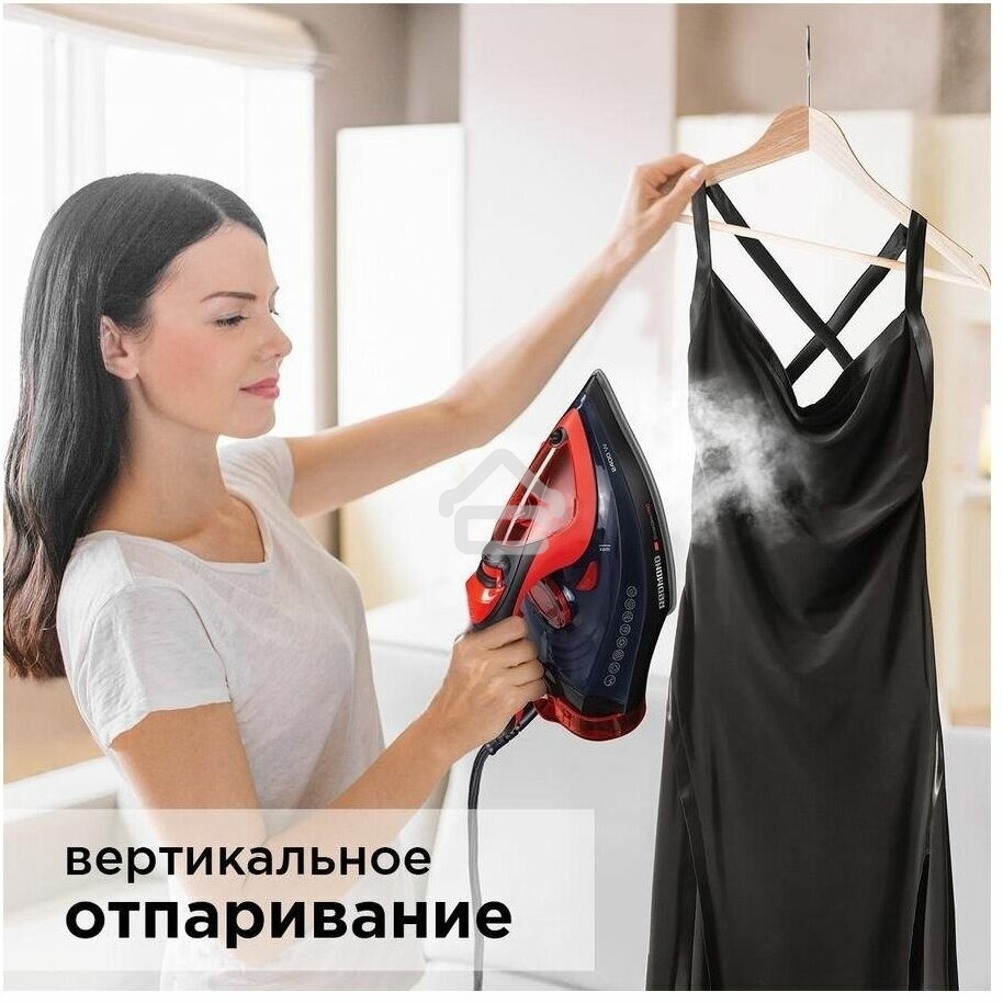 Утюг Redmond RI-C283 2400 Вт красный/черный