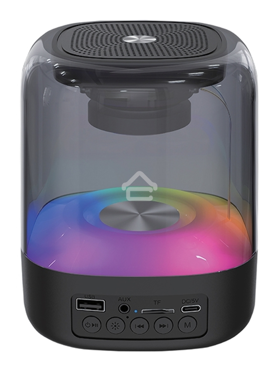 Акустическая система QUMO Plasma ВТ 0082 5 ВТ  объемное звучание  RGB подсветка