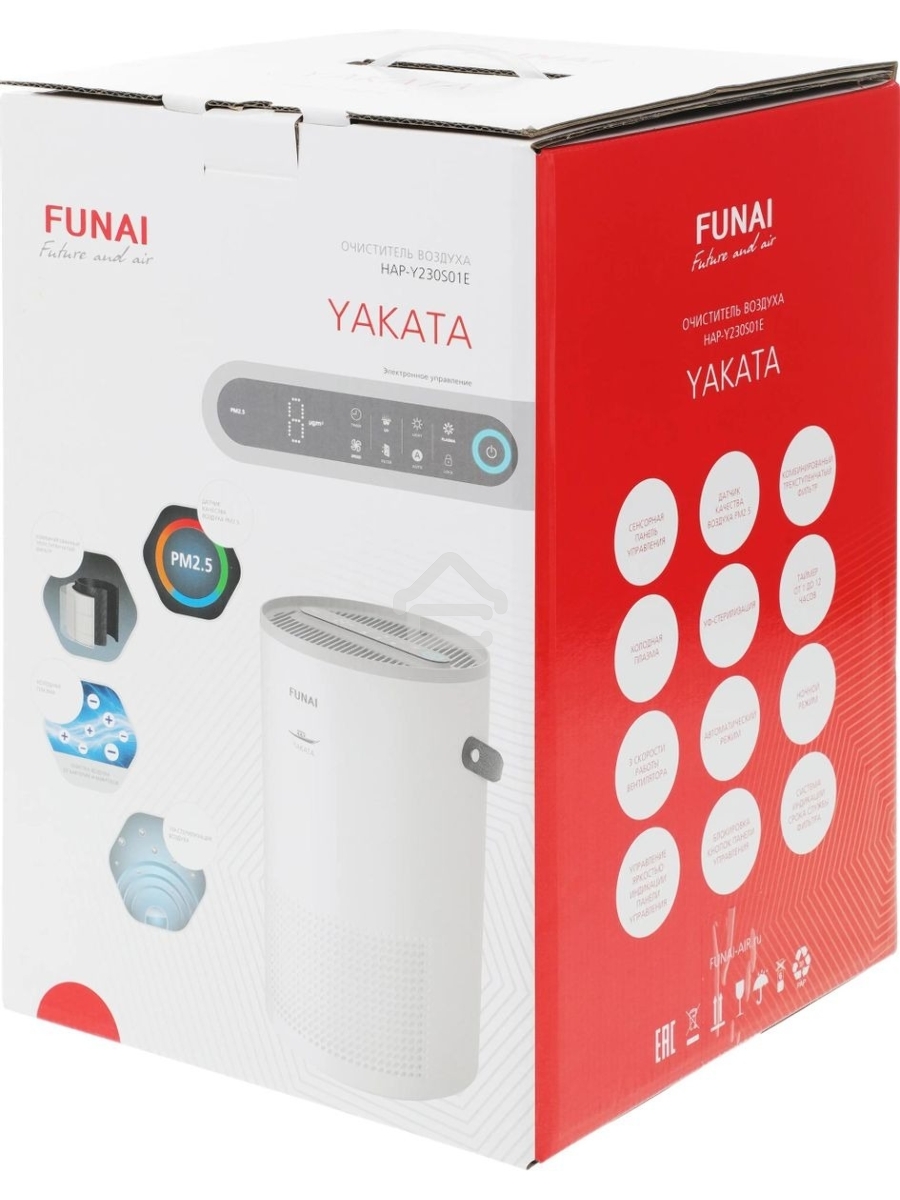 Бытовой очиститель воздуха FUNAI YAKATA HAP-Y230S01E