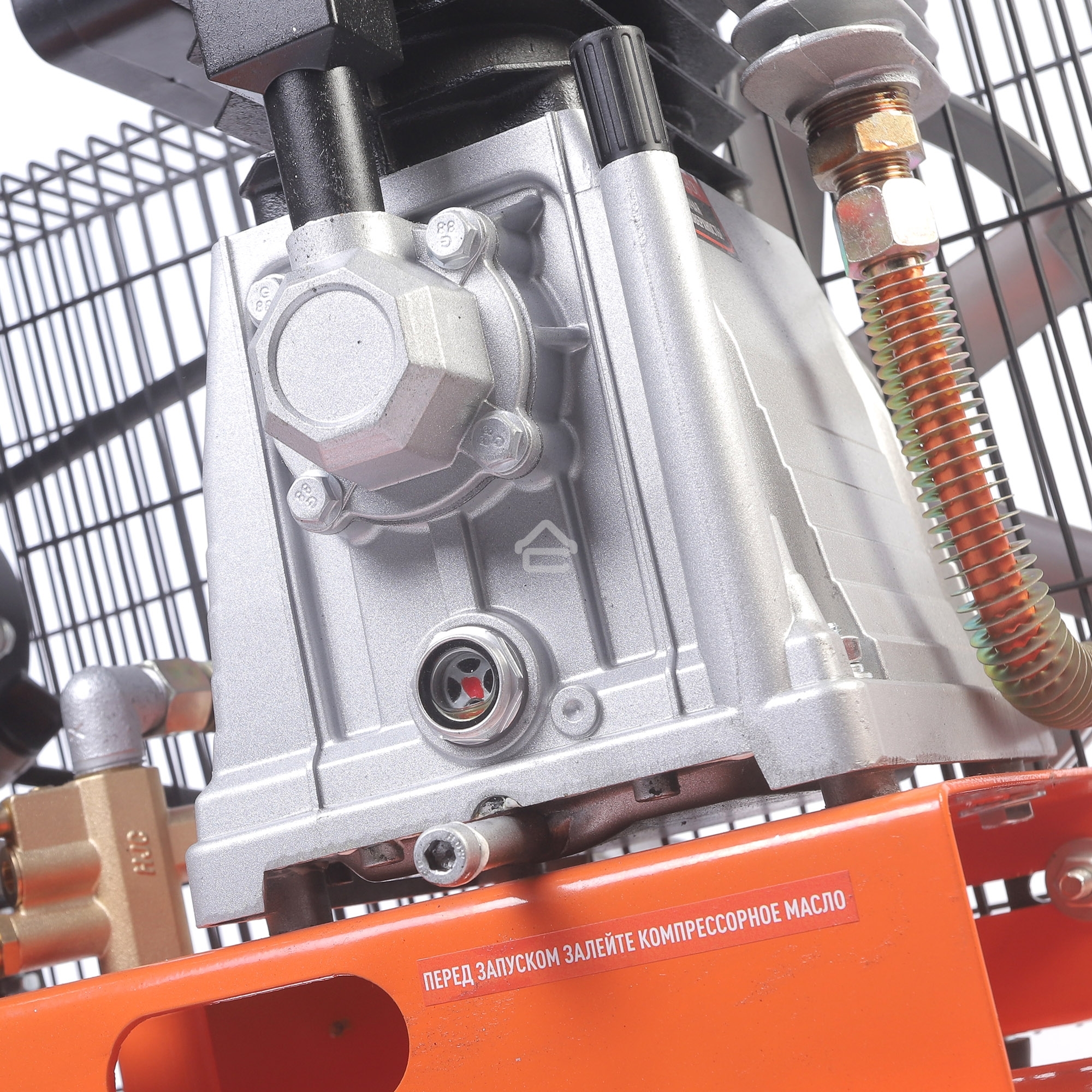 Компрессор Patriot бензиновый KGA 360 L50 - 360 л/мин, 10 бар, 50 л, 7 лс, быстросъем и 