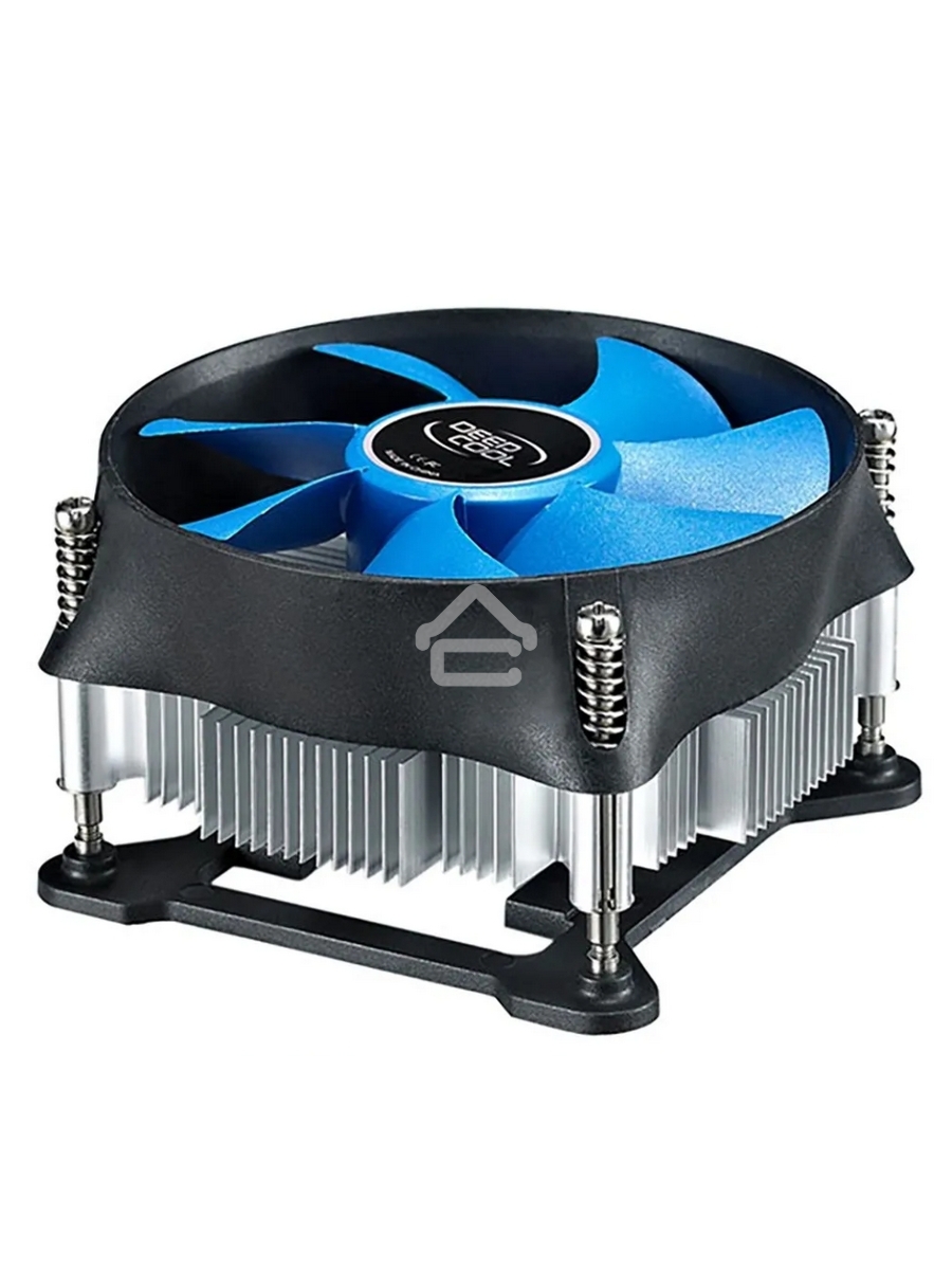 Кулер DEEPCOOL T15P OTDP-ICAS-T15P черный/синий 100мм алюминий 2800rpm 36db 4-pin 65W 46мм