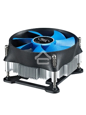 Кулер DEEPCOOL T15P OTDP-ICAS-T15P черный/синий 100мм алюминий 2800rpm 36db 4-pin 65W 46мм