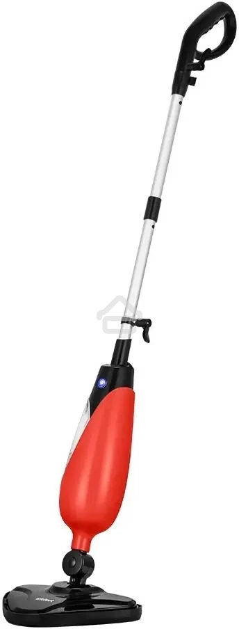 Швабра паровая Kitfort КТ-3939 1300Вт красный/черный
