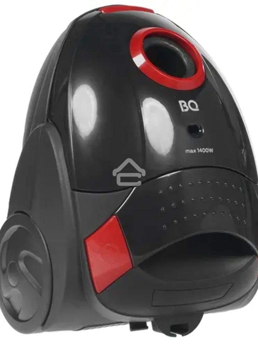 Пылесос Blackton VC1401B черный/красный, 350/1400 Вт, уборка сухая, пылесборник мешок 1.5 л
