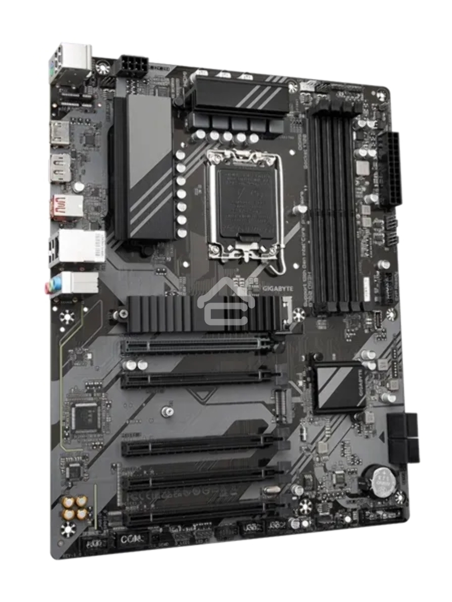 Материнская плата Gigabyte B760 DS3H, LGA 1700, Intel B760, 4xDDR5, 4xSATA, 2xM.2, 1xPCIe 4.0 x16, 4xPCIe 3.0 x1, 1xHDMI, 1xDP, 1x 1Gb LAN, 1xUSB 3.2 Gen 2, 1xUSB 3.2 Gen 2x2, 4xUSB 2.0, 3x3.5 мм, 7.1, ATX