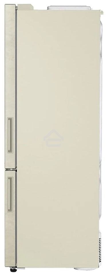 Холодильник LG GC-B569PECM бежевый глянц. двухкамерный инвертер 329/122л морозилка снизу, No Frost