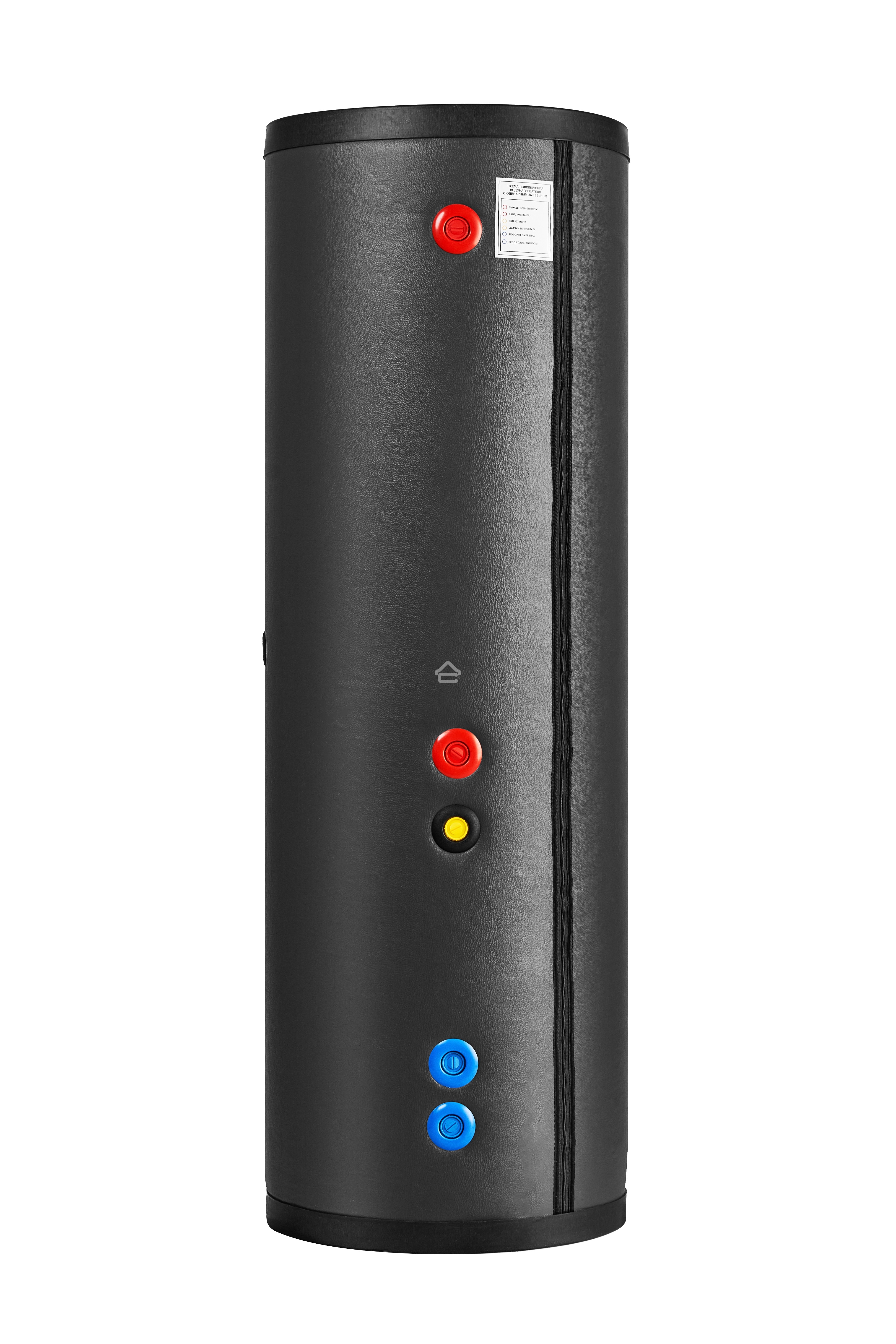 Водонагреватель ЭВАН WBT-HT-300 косвенного нагрева с одним змеевиком