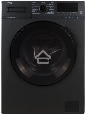 Стиральная машина Beko WSPE7H616A темно-серый, загрузка фронтальная 7,5 кг, 1200 об/мин., класс: А