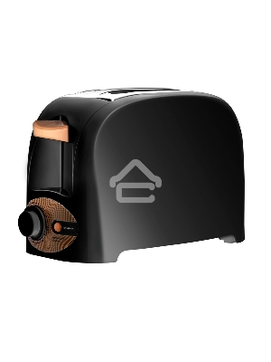 Тостер Centek CT-1420 (черный) 750 Вт, 7 уровней мощности, теплоизолированный корпус, функция отмены