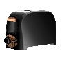 Тостер Centek CT-1420 (черный) 750 Вт, 7 уровней мощности, теплоизолированный корпус, функция отмены
