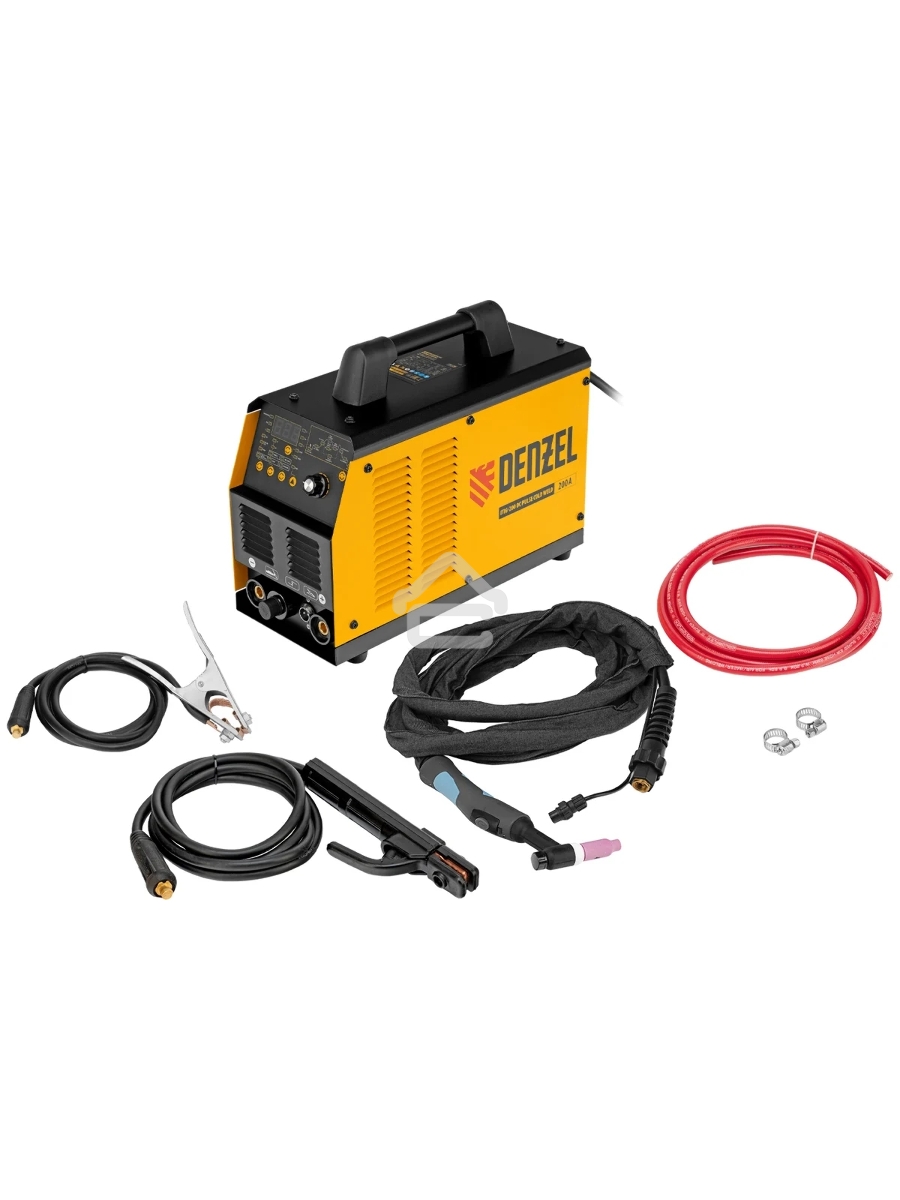 Аппарат инвертор. аргонодуговой сварки ITIG-200 DС Pulse Cold Weld, 200 А, ПВ 60% Denzel