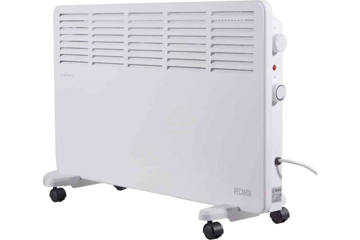 Конвектор Ресанта ОК-2000 белый, 2000 Вт, 25 м2, термостат