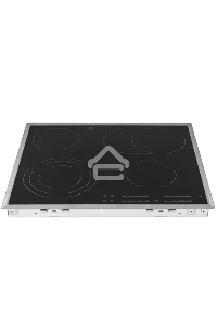 Встраиваемая варочная поверхность Electrolux электрическая, 60 см, серебристая рамка, черный цвет